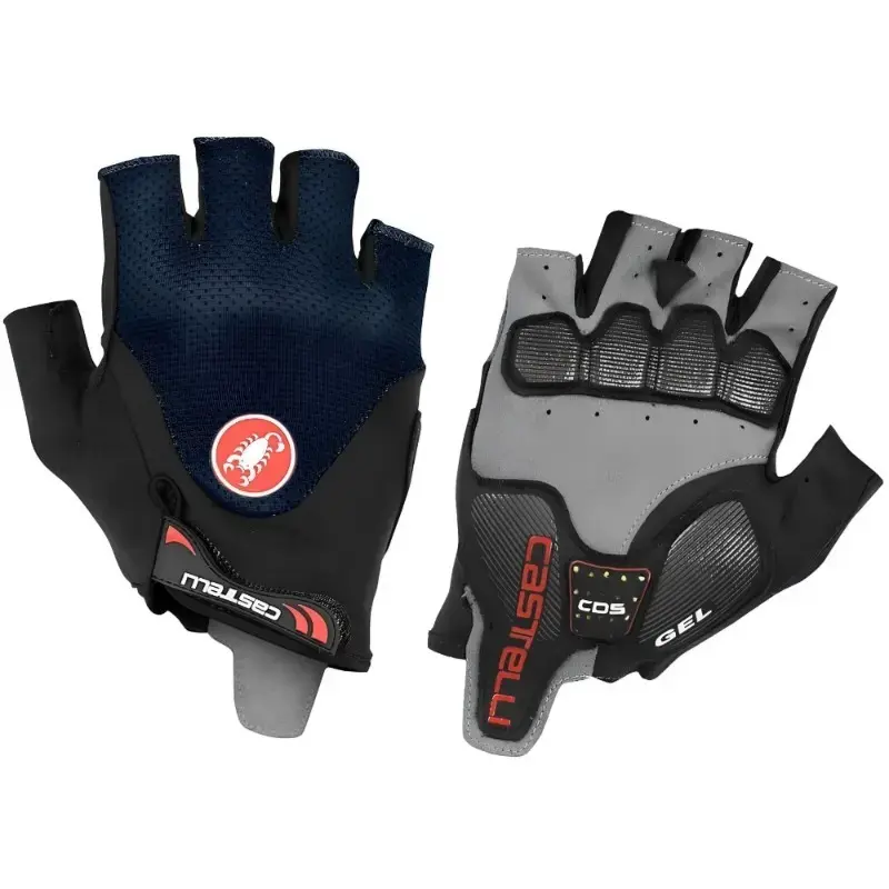 Castelli Arenberg Gel 2 Mens Cycling Gloves Savile Blue