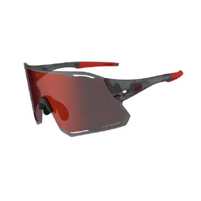 Tifosi Rail Race Satin Vapor Clarion Red/Clear