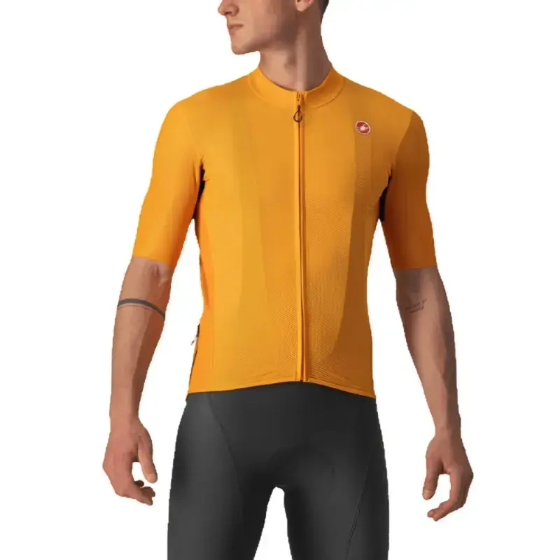 Castelli Endurance Elite Mens Cycling Jersey Pop Orange
