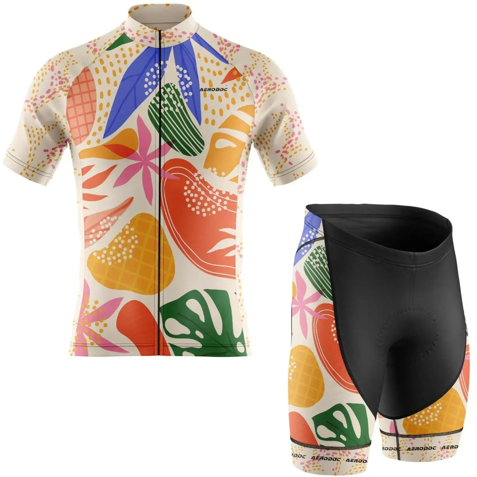 Exotic Essence Cycling Jersey (Half Sleeve + Nonbib Shorts)