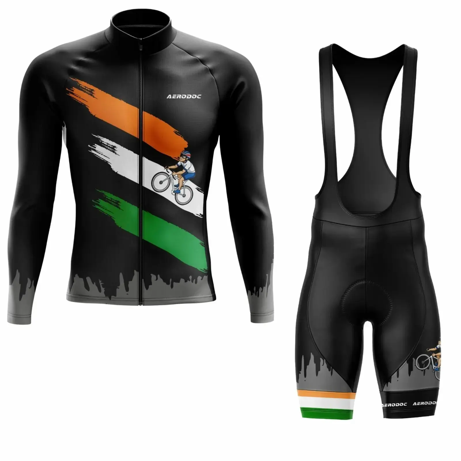 Indian Ride Jersey (Full Sleeve + Bib Shorts)