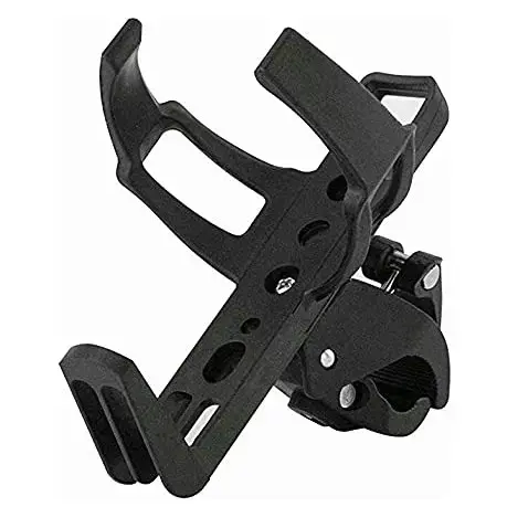 Adjustable Bike Bicycle Water Bottle Cage Holder Rack Black