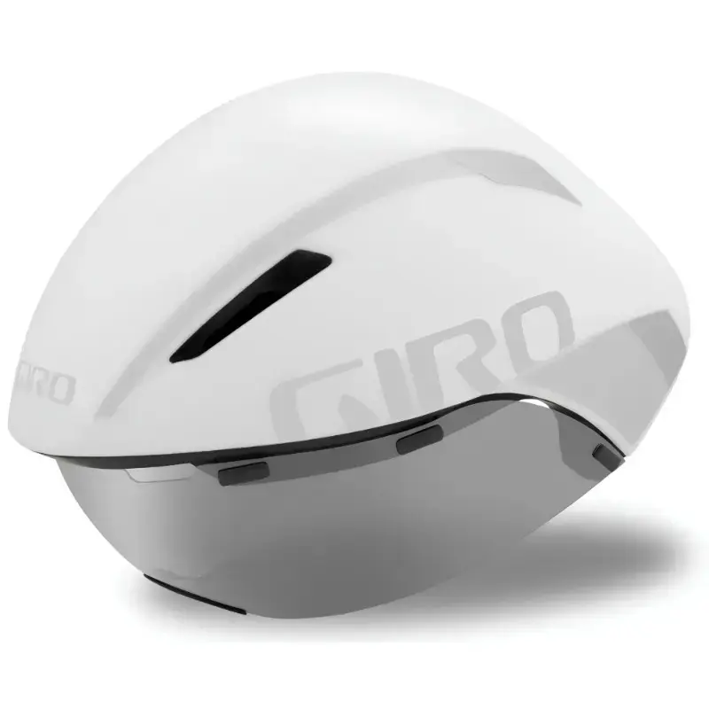 Giro Aerohead Mips Aero Road Cycling Helmet Matte White Silver