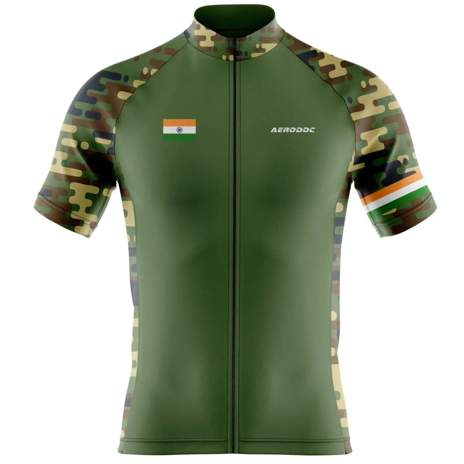 Indian Army Camouflage Cycling Jersey (Half Sleeve Jersey Only)