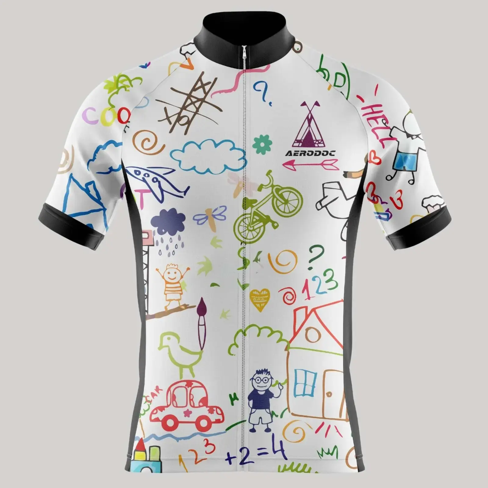 Doodle Explorer Cycling Jersey (Half Sleeve Jersey)