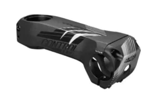Ras-114 stem alloy sand black ID28.6x31.8xE80 -8° w/CT logo
