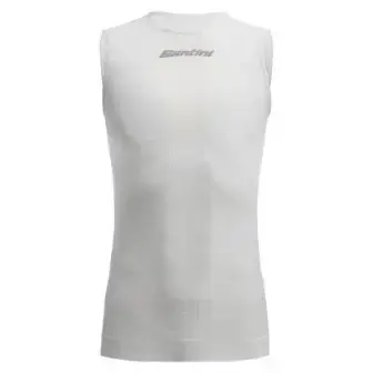 Santini Rete Baselayer (Sleeveless) – White
