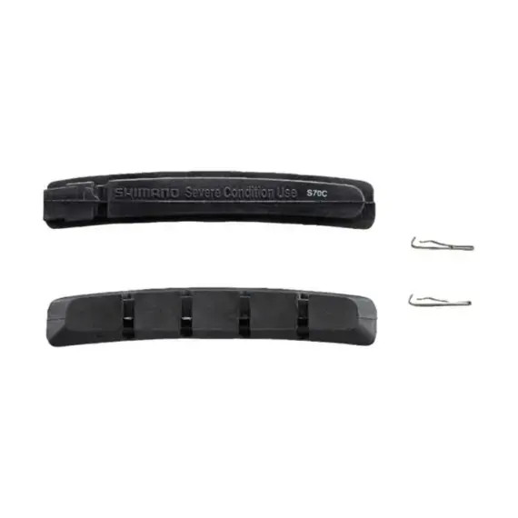 Shimano MTB Brake Shoe Set S70C Inserts Only (OEM Pack, No Box)