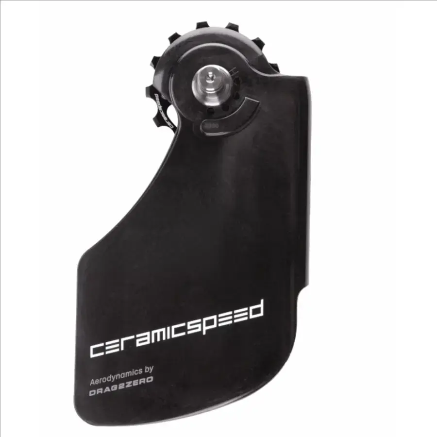 ceramicspeed ospw aero shimano 9100 and 8000 pulley wheel black coated