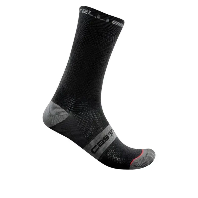 Castelli Superleggera T 18 Mens Cycling Socks Black