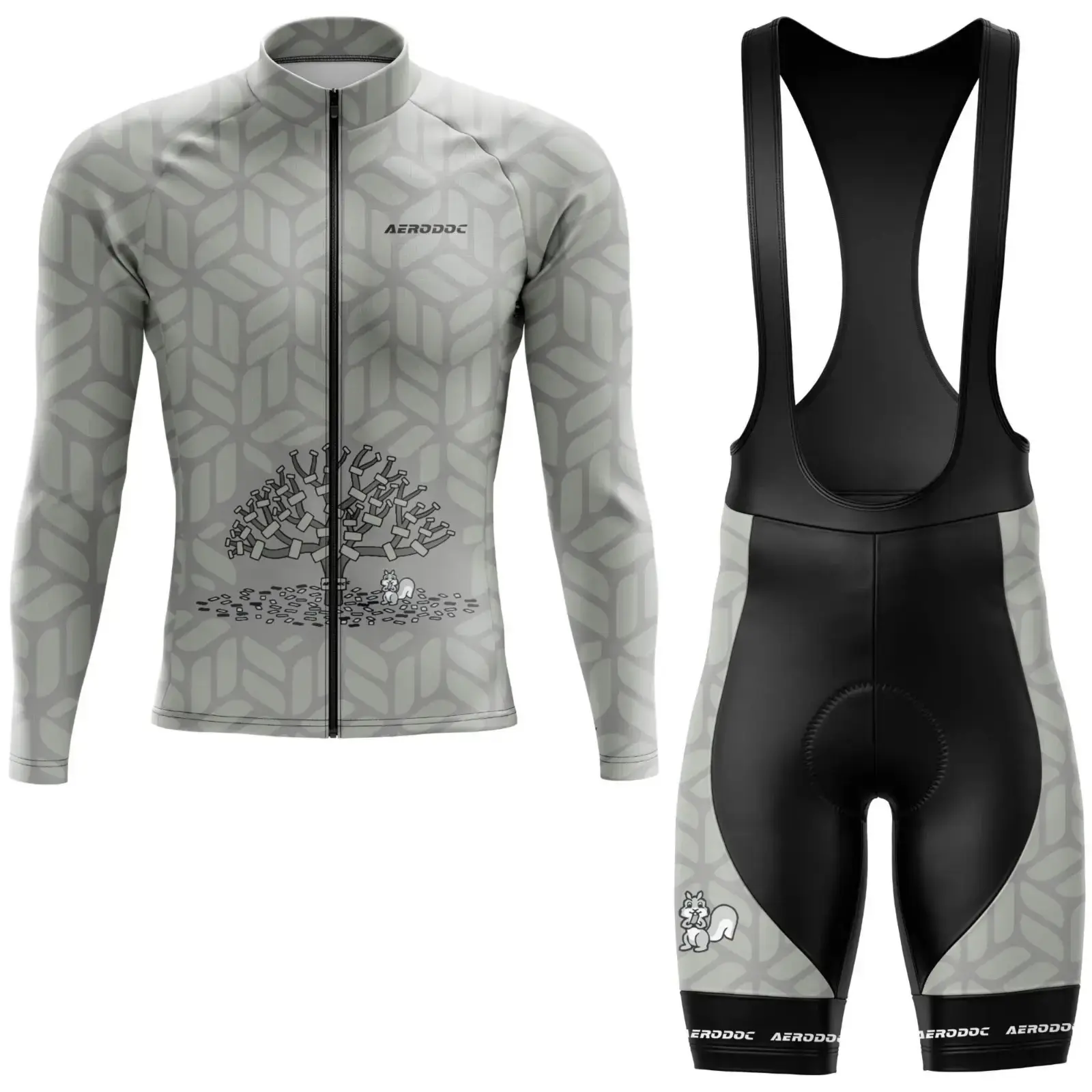 Bunny Fortune Cycling Jersey (Full Sleeve + Bib Shorts)