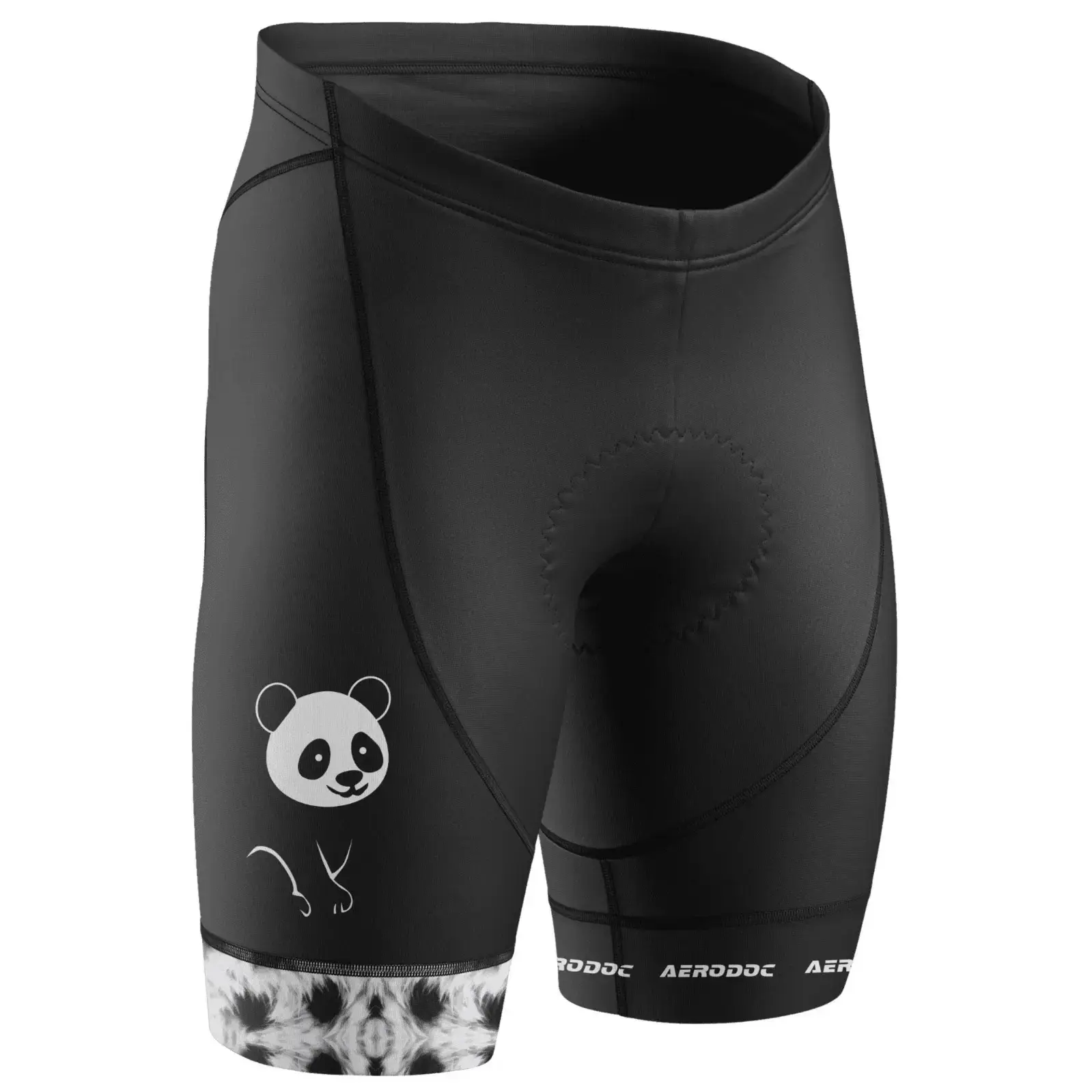 Fierce Zen Panda Cycling Kit – Racefit Jersey & Bib Shorts Set (Shorts Only)