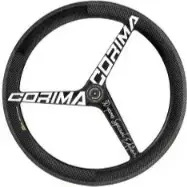 Corima WS DX 3 Carbon Disc Brake Wheel - (Black/White Decal)