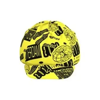Santini Tour De France Rotterdam Cycling Cap-Print
