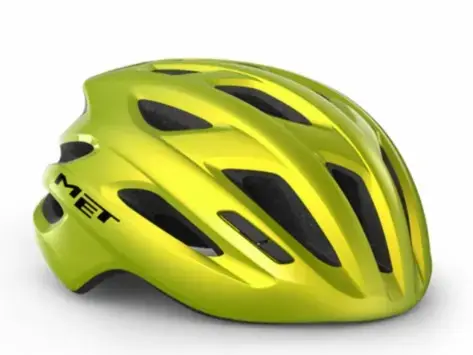 Met Idolo Mips lime yellow metallic glossy helmet XL