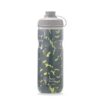 Polar Breakaway Muck Insulated Shatter Bottle-Forest/Lightning (590ml)