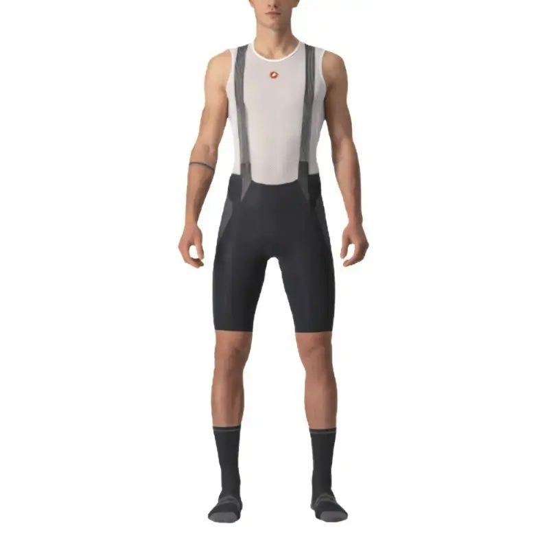 Castelli Free Unlimited Mens Cycling Bibshorts Black
