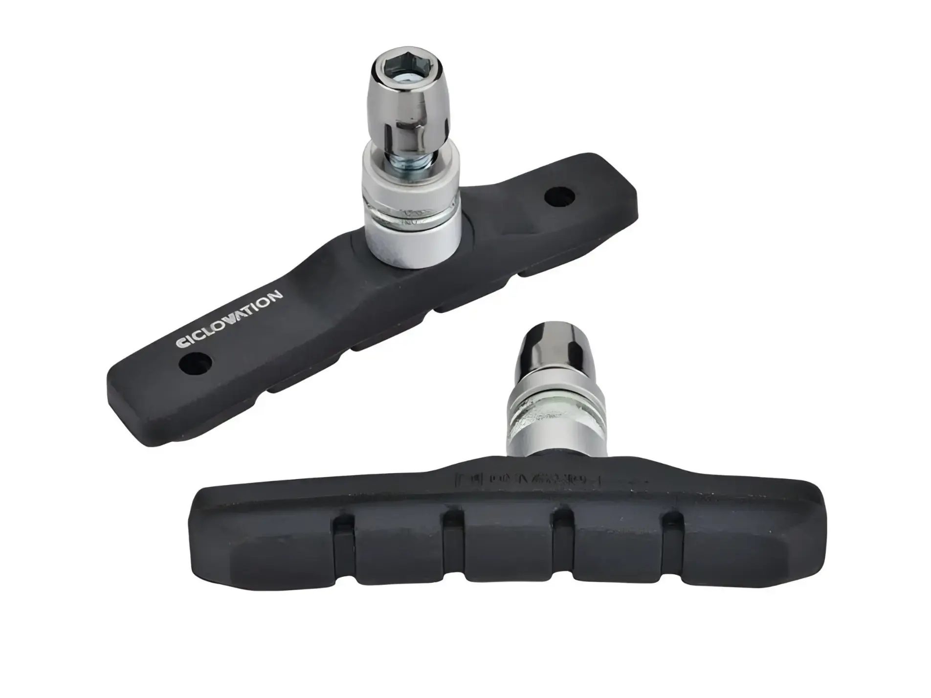 Mountain brake shoes, Threaded Post, All Weather Compound, Black, BOX of 100pairs