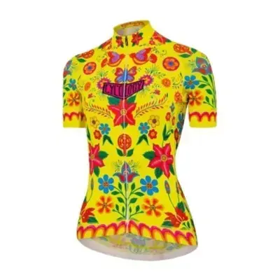 Cycology Frida (Yellow) Womens Cycling Jersey