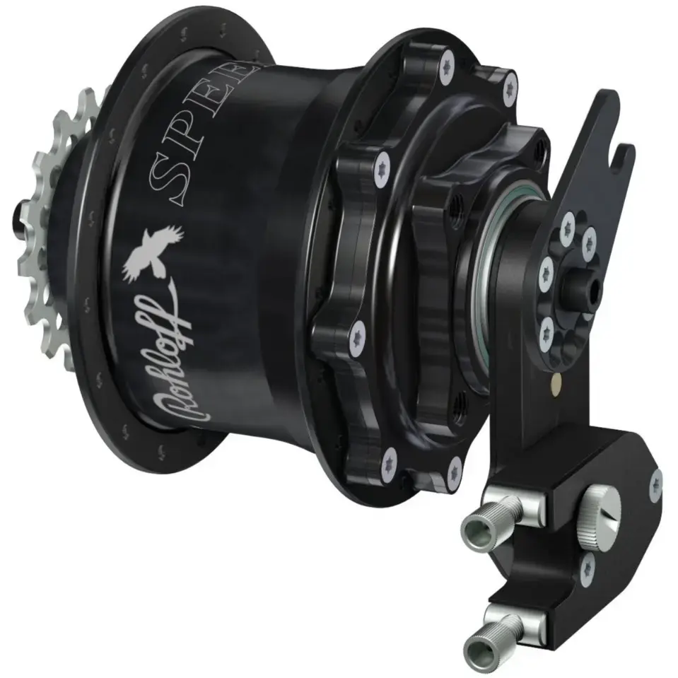 Rohloff SPEEDHUB 500/14 CC DB OEM2, Black, 32H, QR Axle