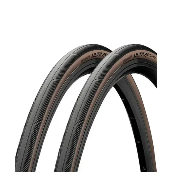 Continental Ultrasport Brown 28mm - pack of 2 (OEM Packing)