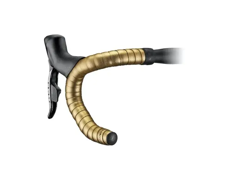 Ciclovation BT Advanced Bar Tape,POLY TOUCH_Vapor Metallic, Royal Gold.