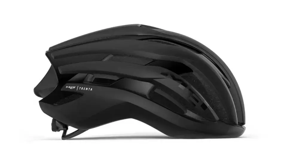[Open Box] MET Trenta CE Road Cycling Helmet (Black Matt/Glossy)