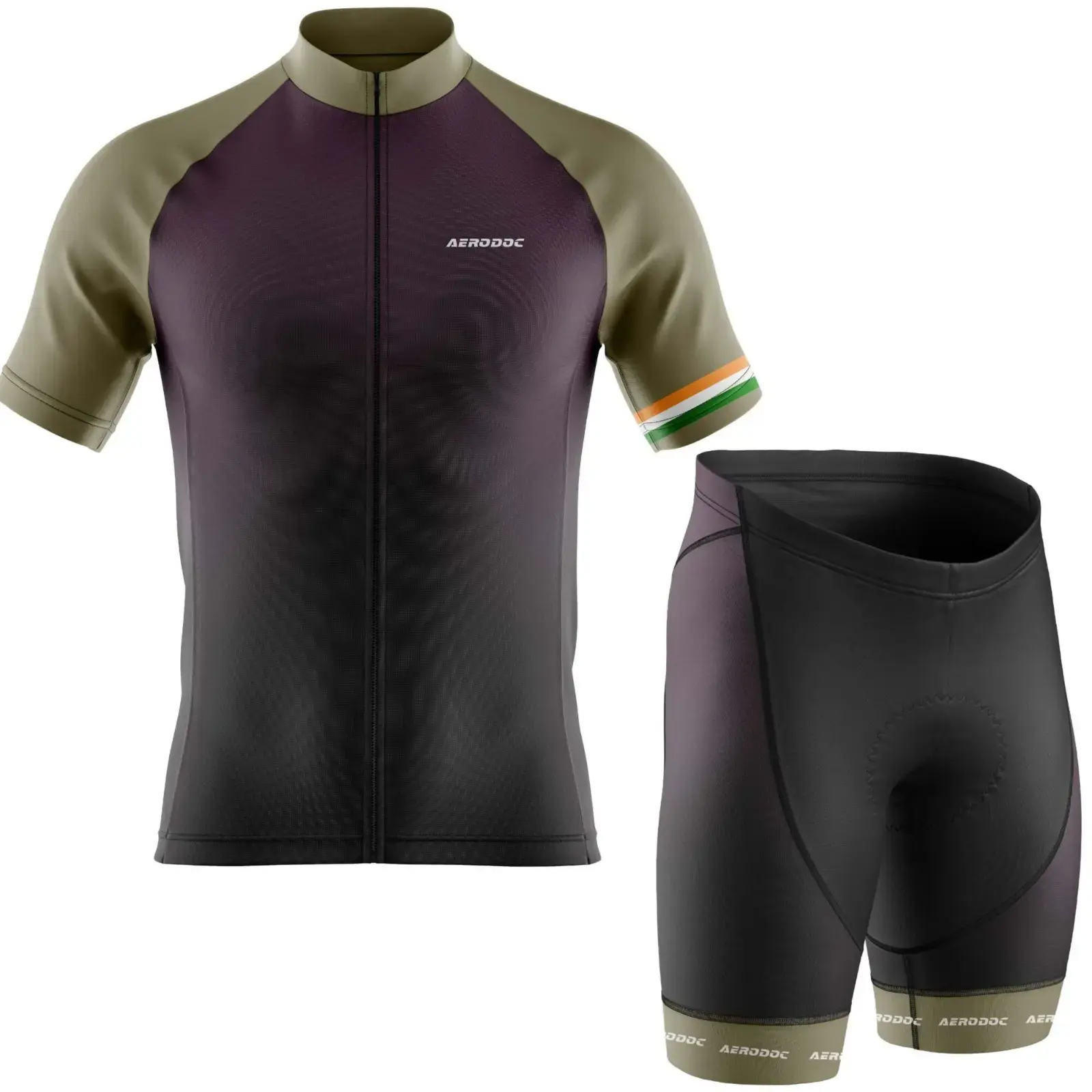 Men’s Brave feel Cycling Jersey (Half Sleeve + Nonbib Shorts)