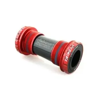 Tripeak BSA Threaded Bottom Bracket, SRAM GXP, Road/MTB (68/73mm)-Red