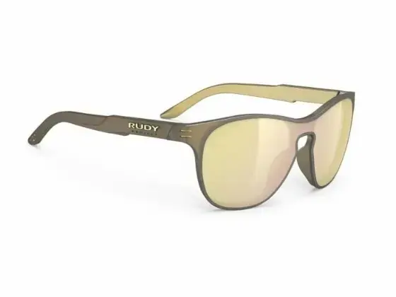 Rudy Project Soundshield Ice Gold Matte – Multilaser Gold