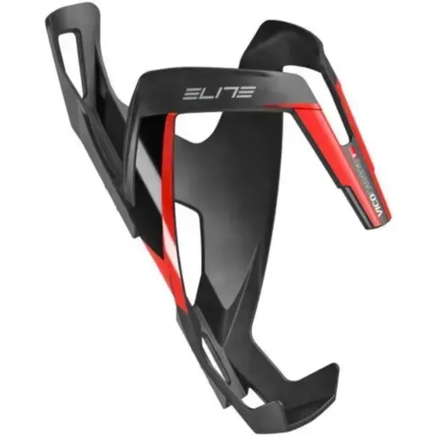 Elite Bottlecage Vico Carbon Mat Graphic Red