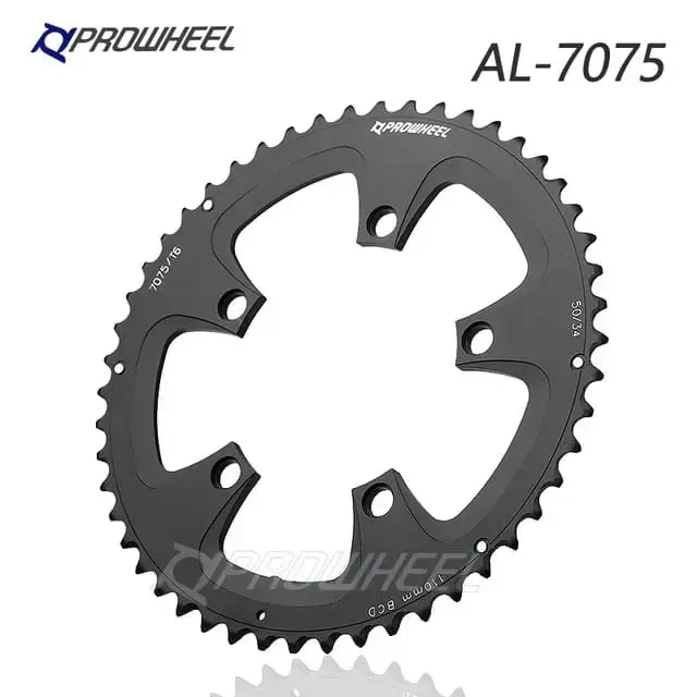 Prowheel Road Bike Chainring 130 Bcd 5 holes