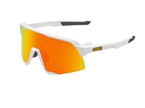 100% S3 - Soft Tact White - HiPER Red Multilayer Mirror Lens
