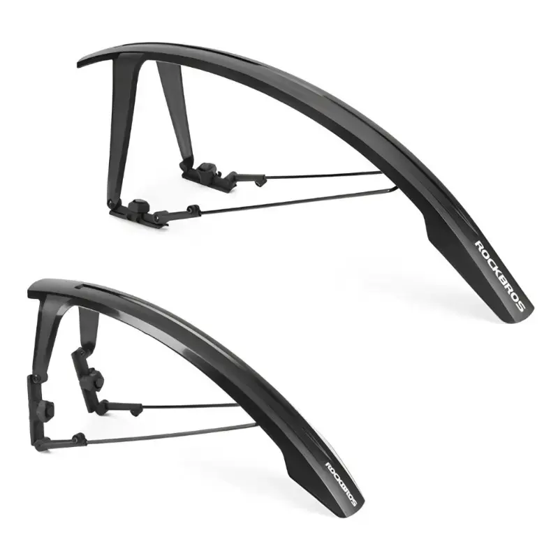 rockbros accessory bicycle rain fenders pair with quick release