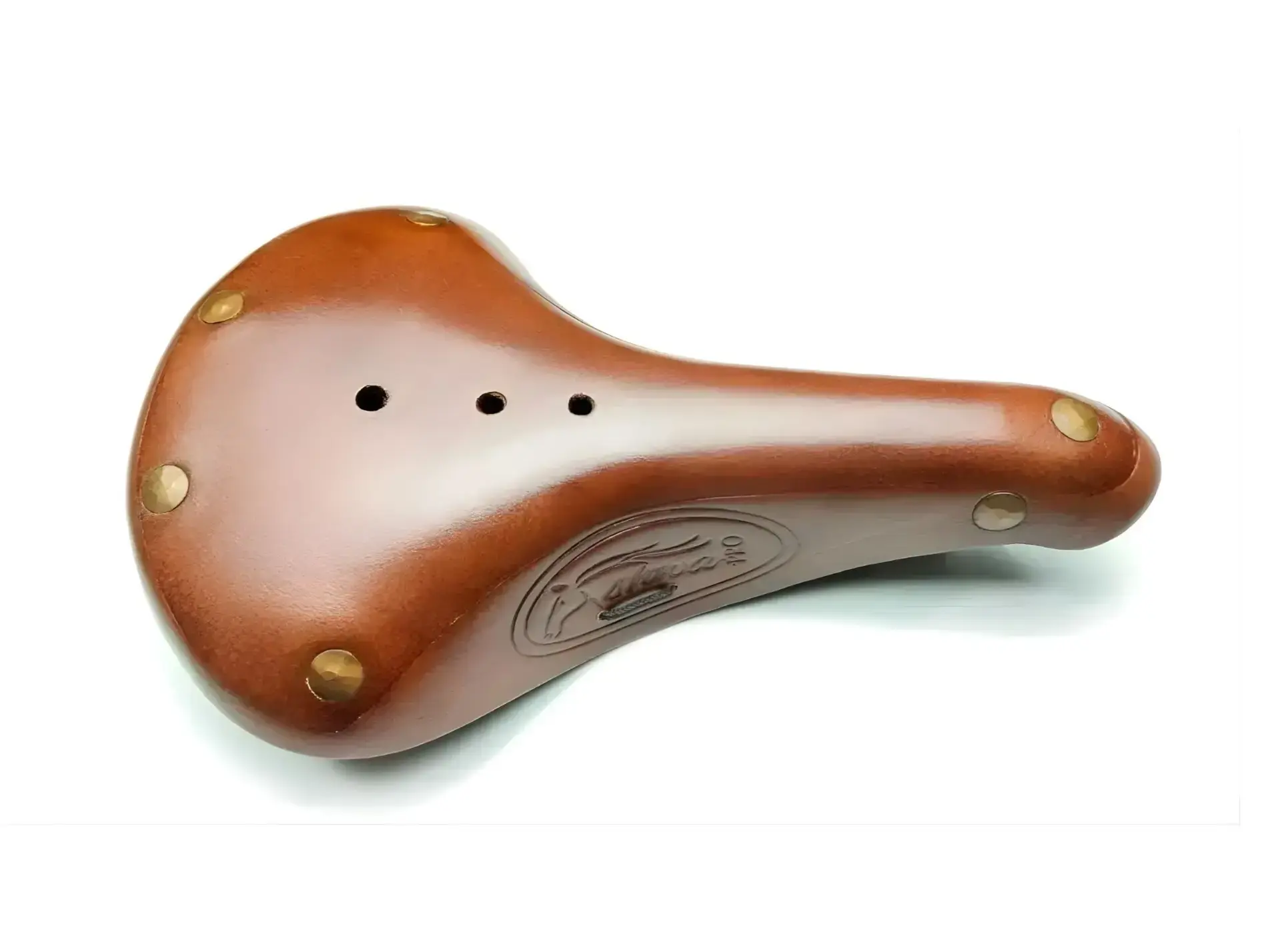 The Leather Bike Saddle