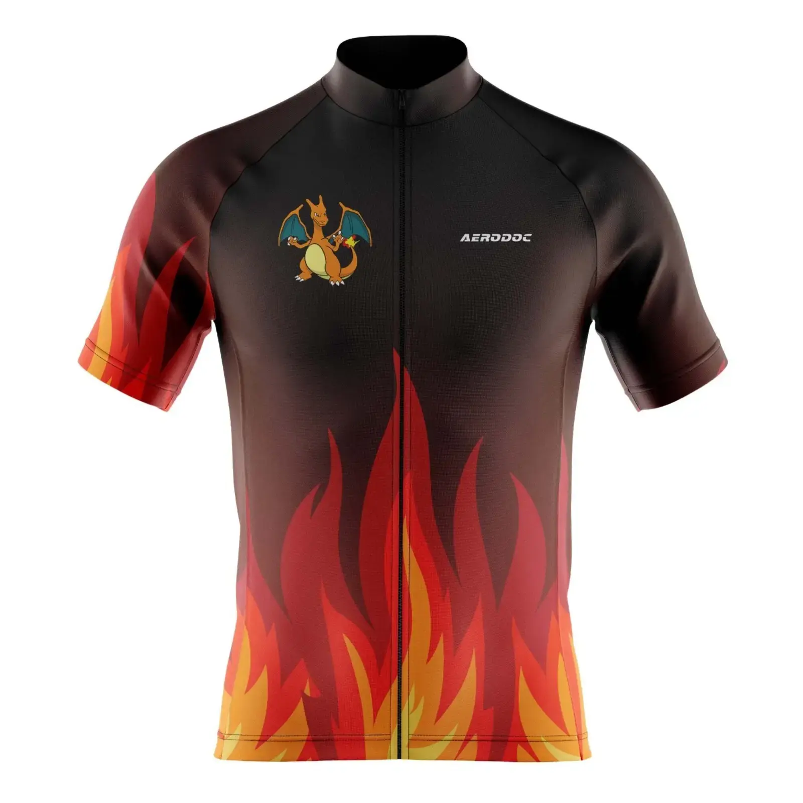 Phoenix Flame Cycling Jersey (Half Sleeve Jersey)