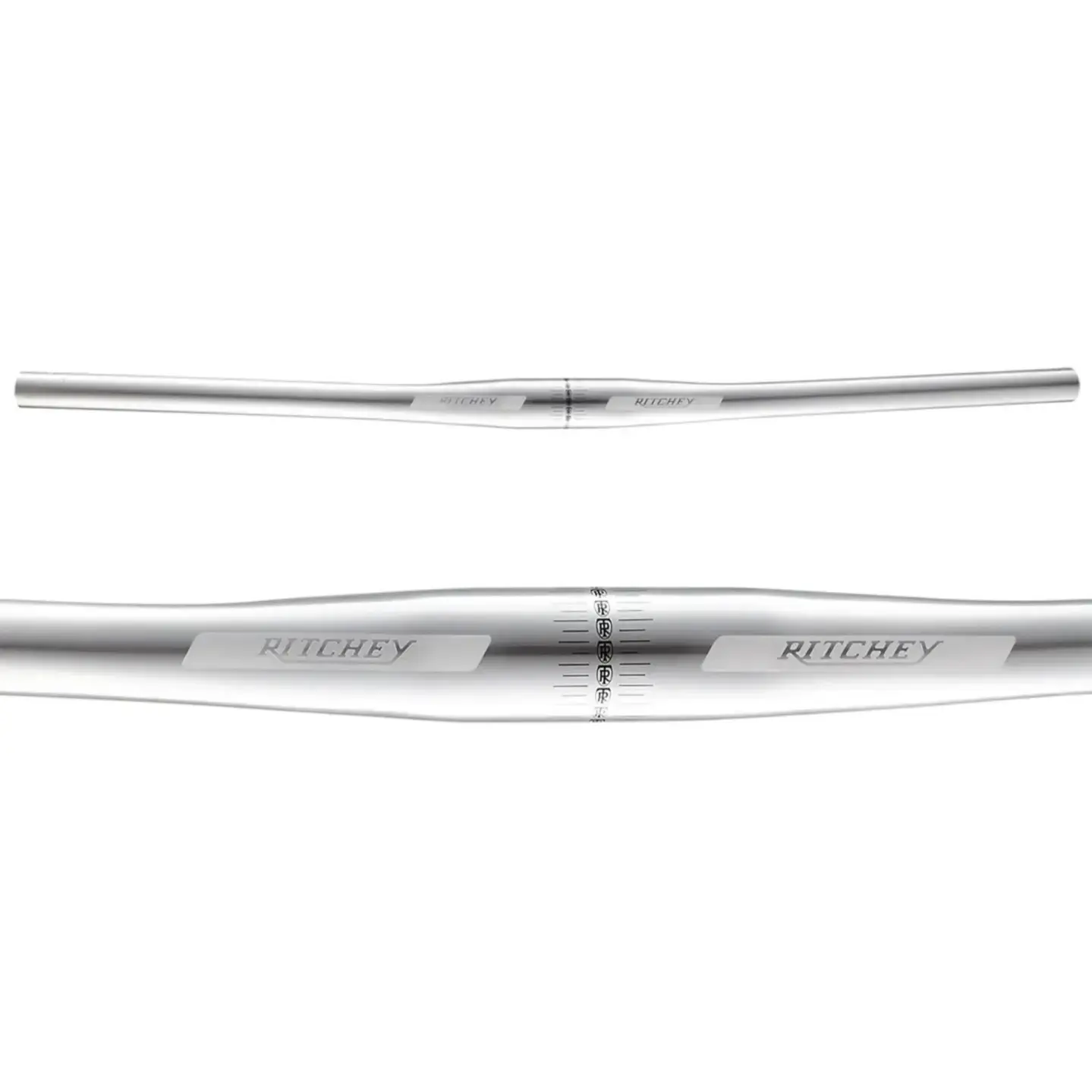 Ritchey Classic Flat HP Handlebar, Silver, 560mm