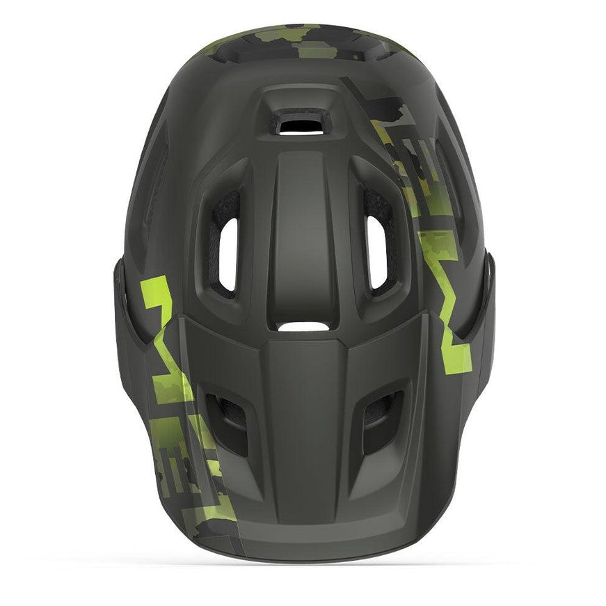 Met Roam Mips Mtb Cycling Helmet Camo Lime Green Matt