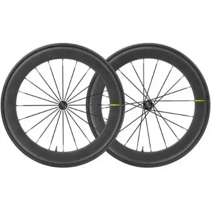 Mavic Ecllipse Pro Carbon Tubeless Rim Brake Wheel (Black)