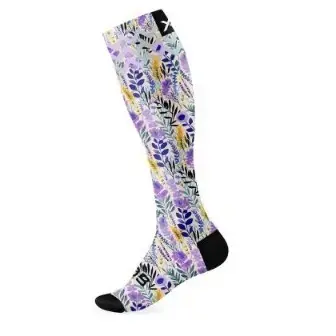 Sox Lavender Fields Equestrian Knee High Socks