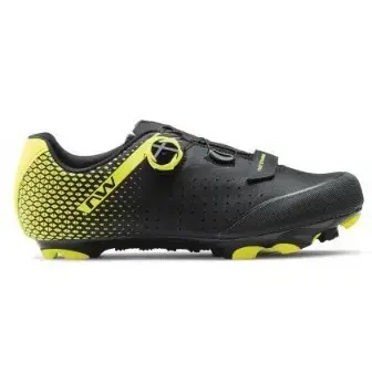 Northwave Origin Plus 2 MTB Shoes-Black/Yellow Fluo