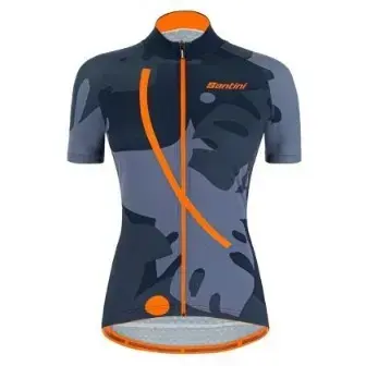 Santini Wmn Giada Maui Jersey-Nautica Blue