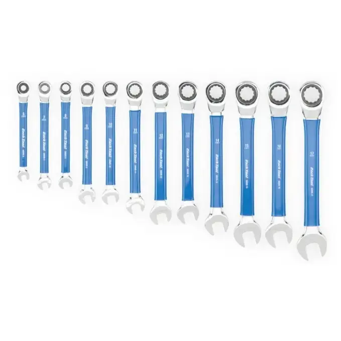 Parktool Tools | MWR-SET Ratcheting Metric Wrench Set of 12, 6mm to 17mm