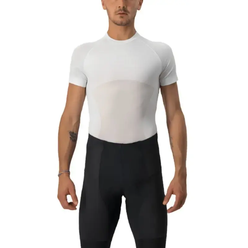 Castelli Seamless Ss Mens Cycling Baselayer White