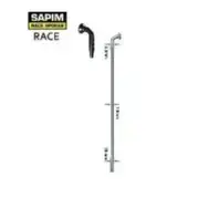 Sapim Race J-Bend Double Butted Spokes 14G (Silver)