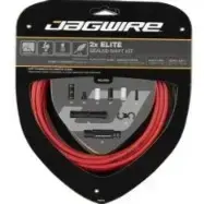 Jagwire 2x Elite Sealed Shift Housing (Red)