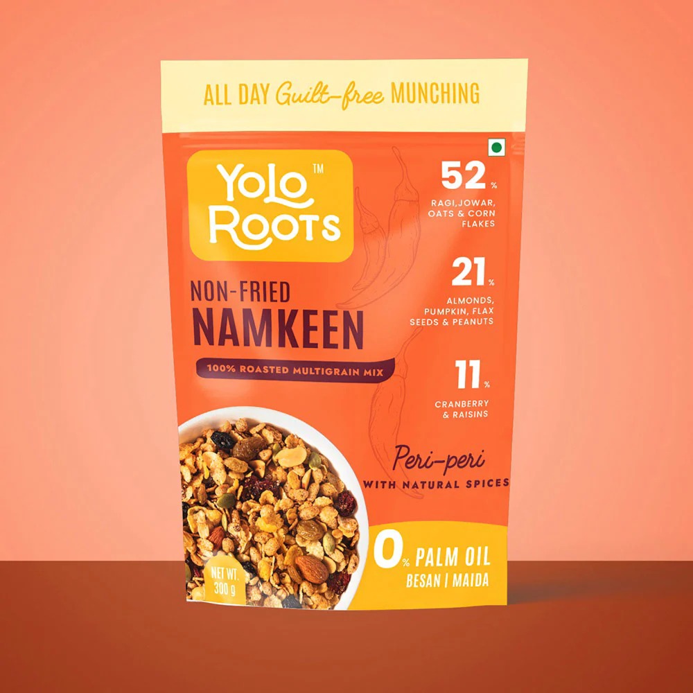 Peri Peri Non Fried Multigrain Namkeen 300g