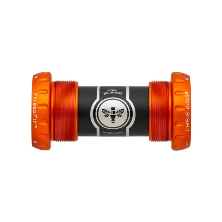 Chris King Bottom Bracket, Threadfit™ 24, Matte Mango