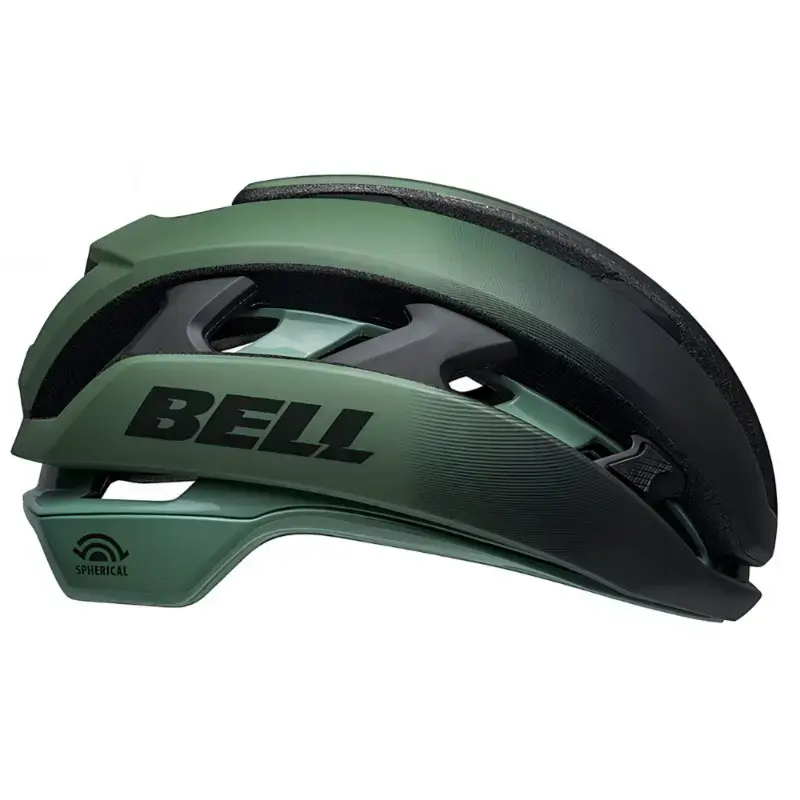 Bell Xr Spherical Road Helmet Matte Gloss Greens Flare