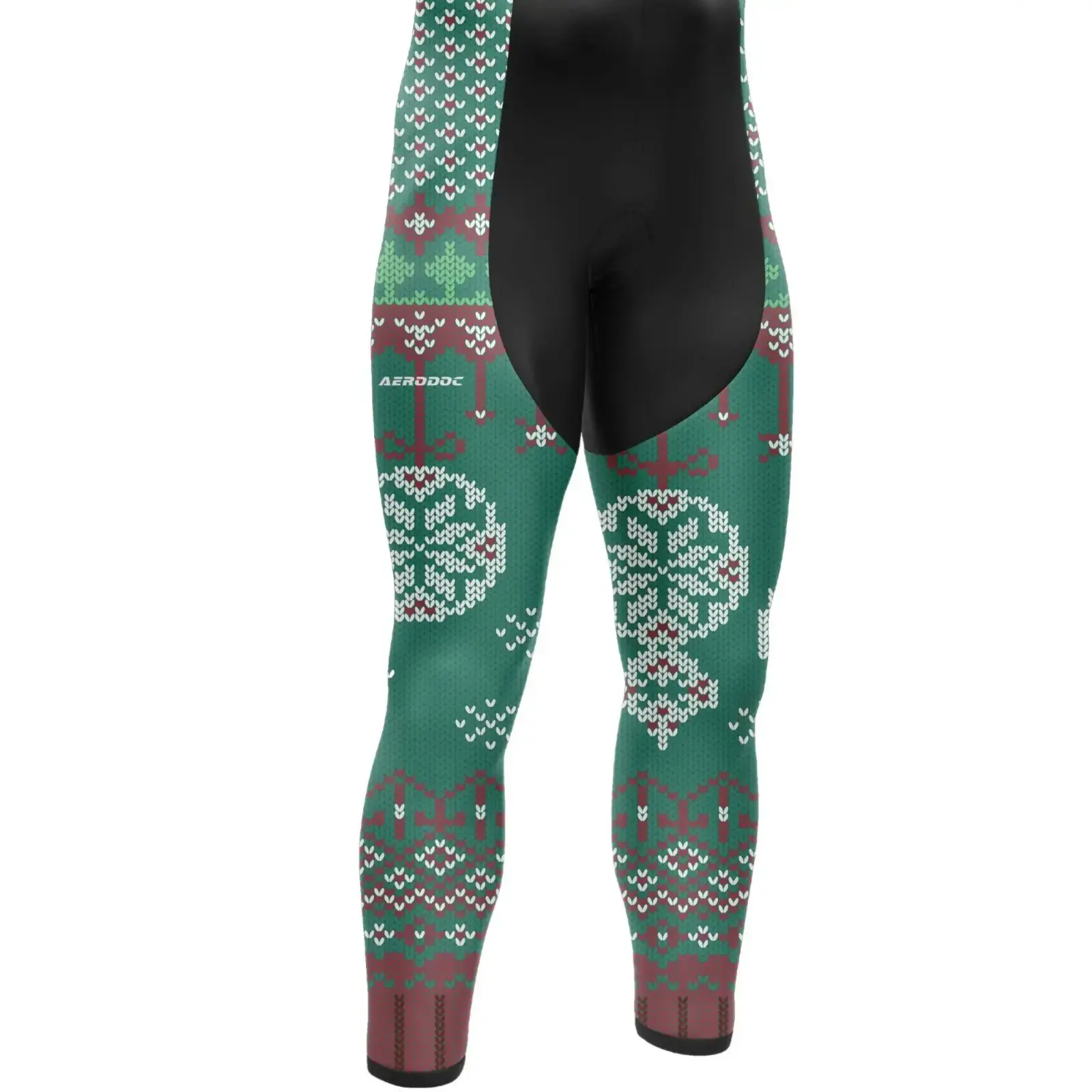 Aerodoc SnowRider Cold-Weather Cycling Jersey | Premium Winter Fleece Wool Bike Wear (Non Bib Pants Only)